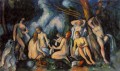Große Badegäste Paul Cezanne